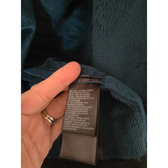 THE NORTH FACE- Women's Windwall Softshell Hooded Jacket - Teal - S Fleece Lined - Picture 7 of 11